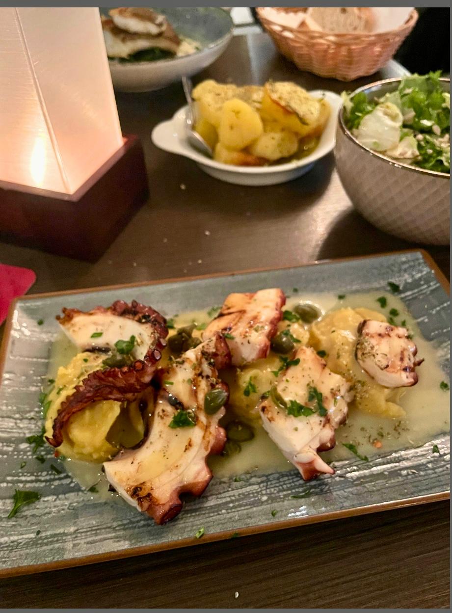 gegrillter Oktopus